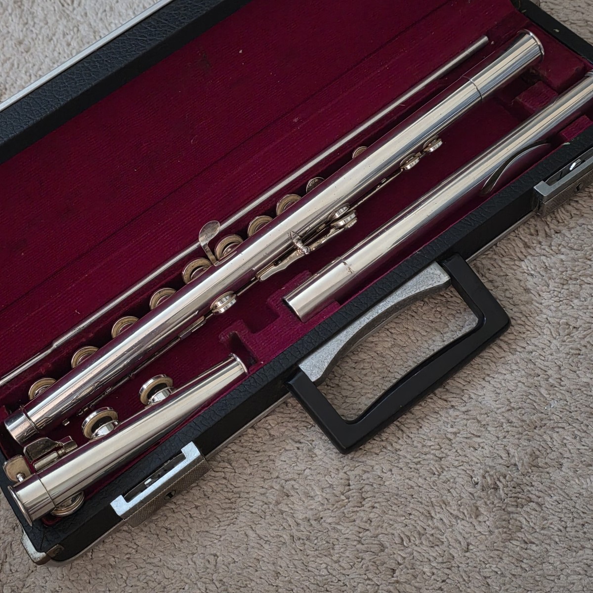 SALE Pearl NC-96 Silver-Plated Flute – Made in Japan – Plays Top