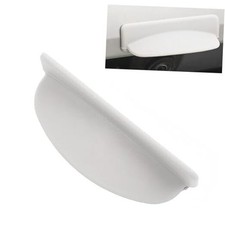 Car Reverse Camera Anti-Rain Cover, Silicone Self-Adhesive Camera 1 PC White