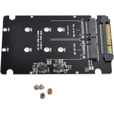 SFF-8639 NVMe U.2 zu M.2 M-Key SATA PCIe SSD Adapter - Effizientes Upgrade