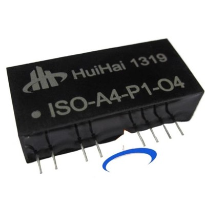 1PC 4-20mA to 0-5V 24V   module ISO-A4-P1-O4 #zb