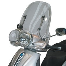 GIVI Windshield Transparent 43x70 cm H/W for Piaggio Beverly 125 250 300 400 500