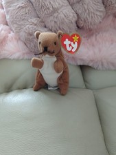 TY Beanie Baby Babies NUTS The Squirrel, Has Tag , EPOC, Vintage Beanie Baby