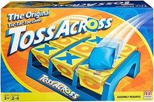 Mattel Toss Across Bean Bag Toss Tic Tac Toe Game Family Fun Ages 5 and Up