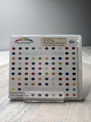 Thirty Seconds to Mars   Love Lust Faith + Dreams CD 2013 Alt Rock Jared Leto