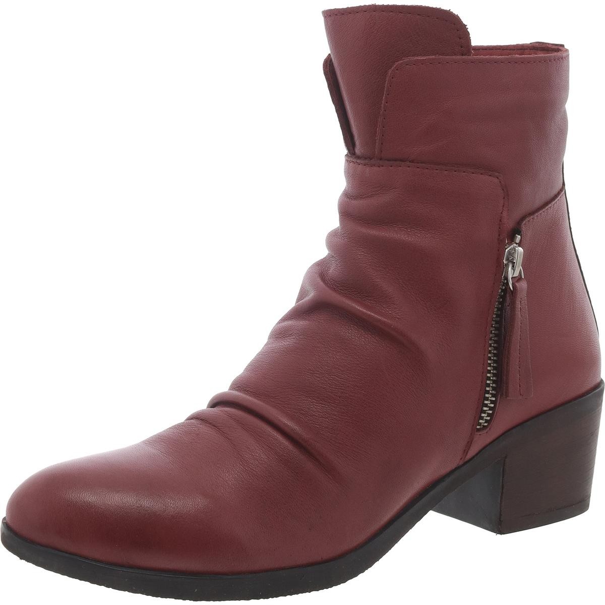 Женские красные кожаные ботильоны Bueno размер 65 средний BM BHFO 9148 5290₽