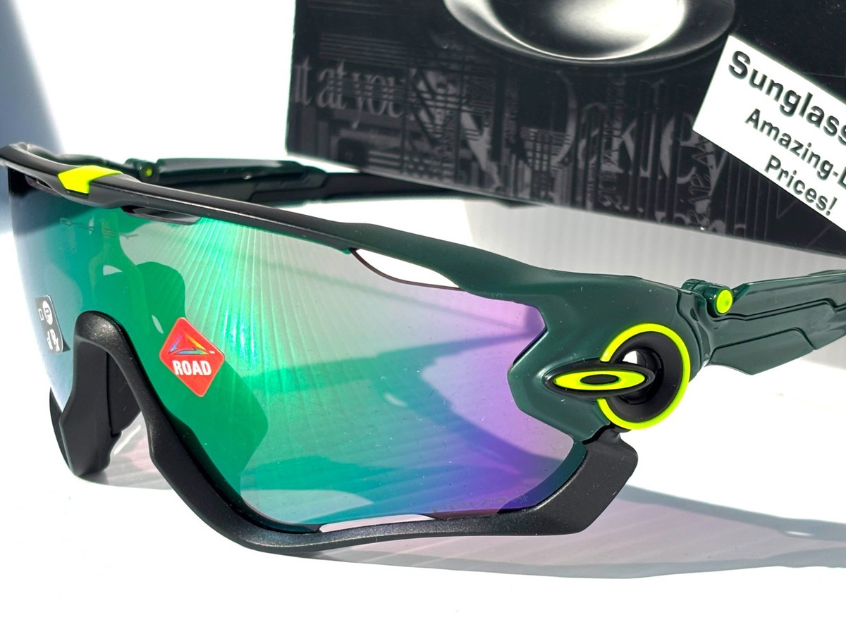 NEW Oakley JAWBREAKER Matte Dark Green PRIZM Road Jade Lens