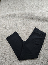 Betabrand DPYP Pants Womens XL Petite Black Dress Pant Yoga Straight Leg Stretch