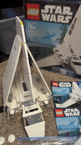 LEGO STAR WARS 10212 Imperial Shuttle | RETIRED, RARE | 99.9% Complete W Manuals - Picture 5 of 11