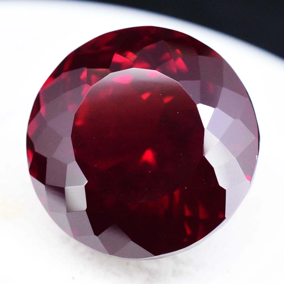 195.90 Carat Natural Certified Red Pyrope Garnet Museum-Size Gemstone Africa - Image 3 of 4