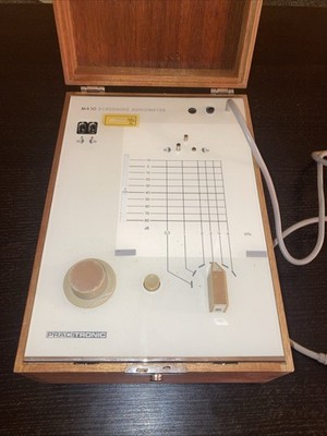 PRÄCITRONIC MA 10 Screening Audiometer - DDR Testgerät ohne Kopfhörer