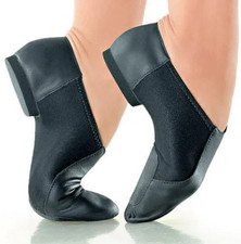 So Danca Jazz Leather Shoe Arch Hugging Neoprene JZ43 Unisex Adult Size 12.5