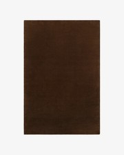 Nordic Knots Grand Walnut Rug Hand Tufted New Zealand Wool Plush Area Carpet