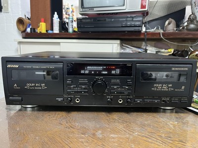 K3317【ビクター】Wカセットデッキ TD-W313 MK2 Victor TD-W313 double cassette deck in working condition | eBay