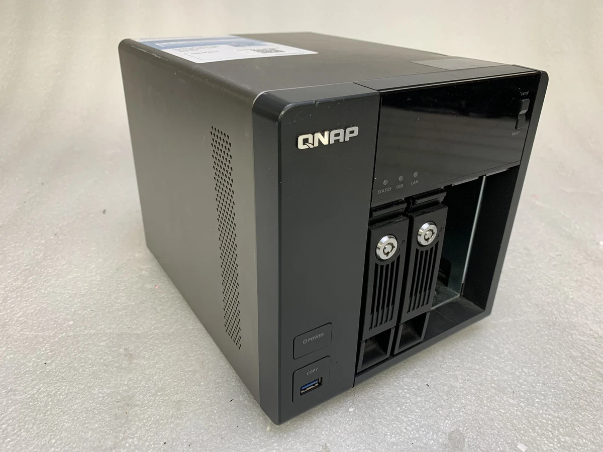 QNAP TS-453 Pro NAS W/Cloud Key NO POWER CABLE INCLUDED TESTED