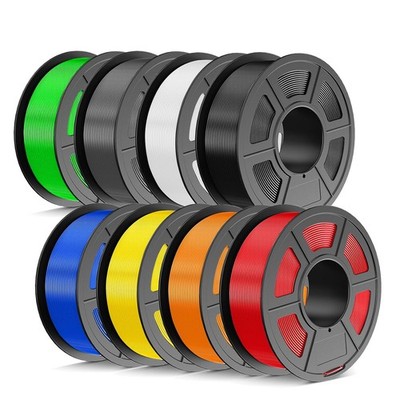 JAYO PETG Schwarz 3D Drucker Filament 1,75mm 1,1KG Spule +/- 0,02mm Neatly Wound