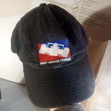 vintage Reebok INDY Racing League Ball Cap Bl...