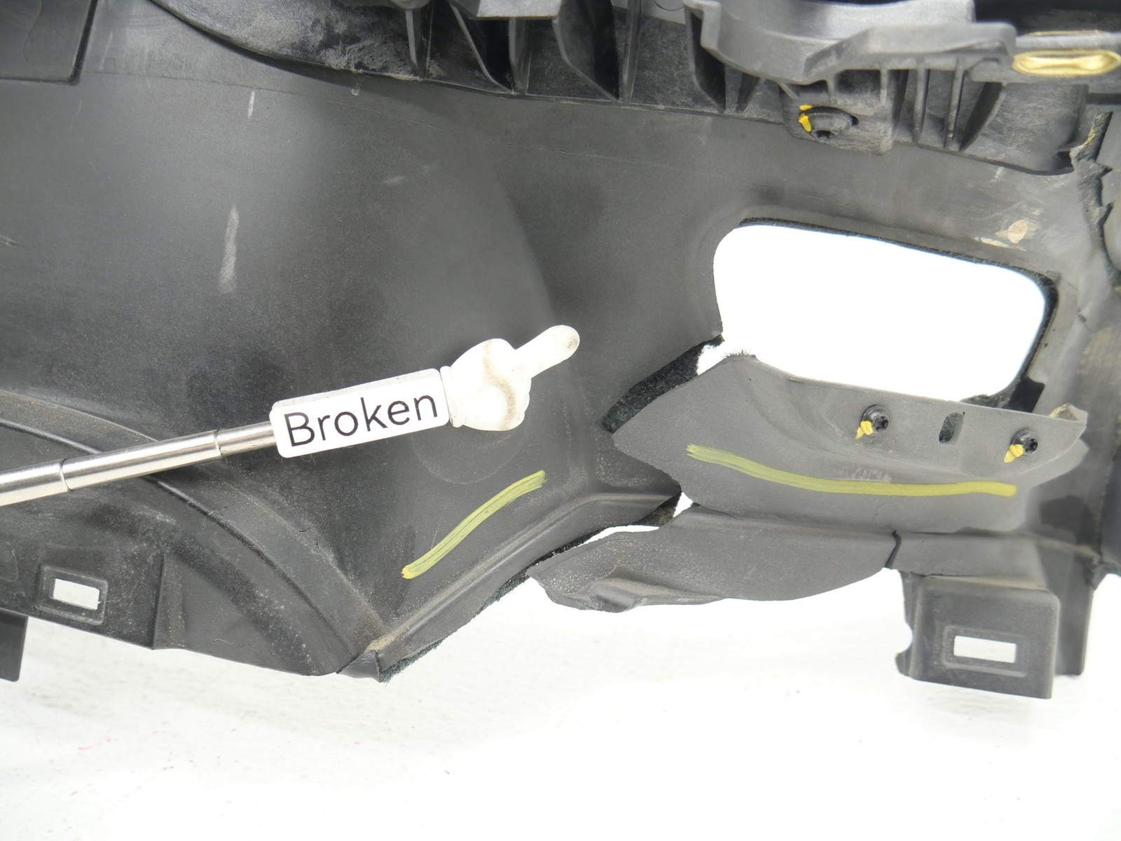 Audi R8 Spyder 2017-2023 Convertible top trim P/N 4S7867515B