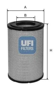 Air filter Filter Insert 27.539.00 UFI