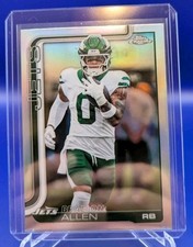 2025 Topps Chrome BRAELON ALLEN #240 Refractor New York Jets