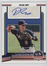 2023 Panini USA Baseball Stars & Stripes Dylan Cupp #18U-DC Auto 0c6
