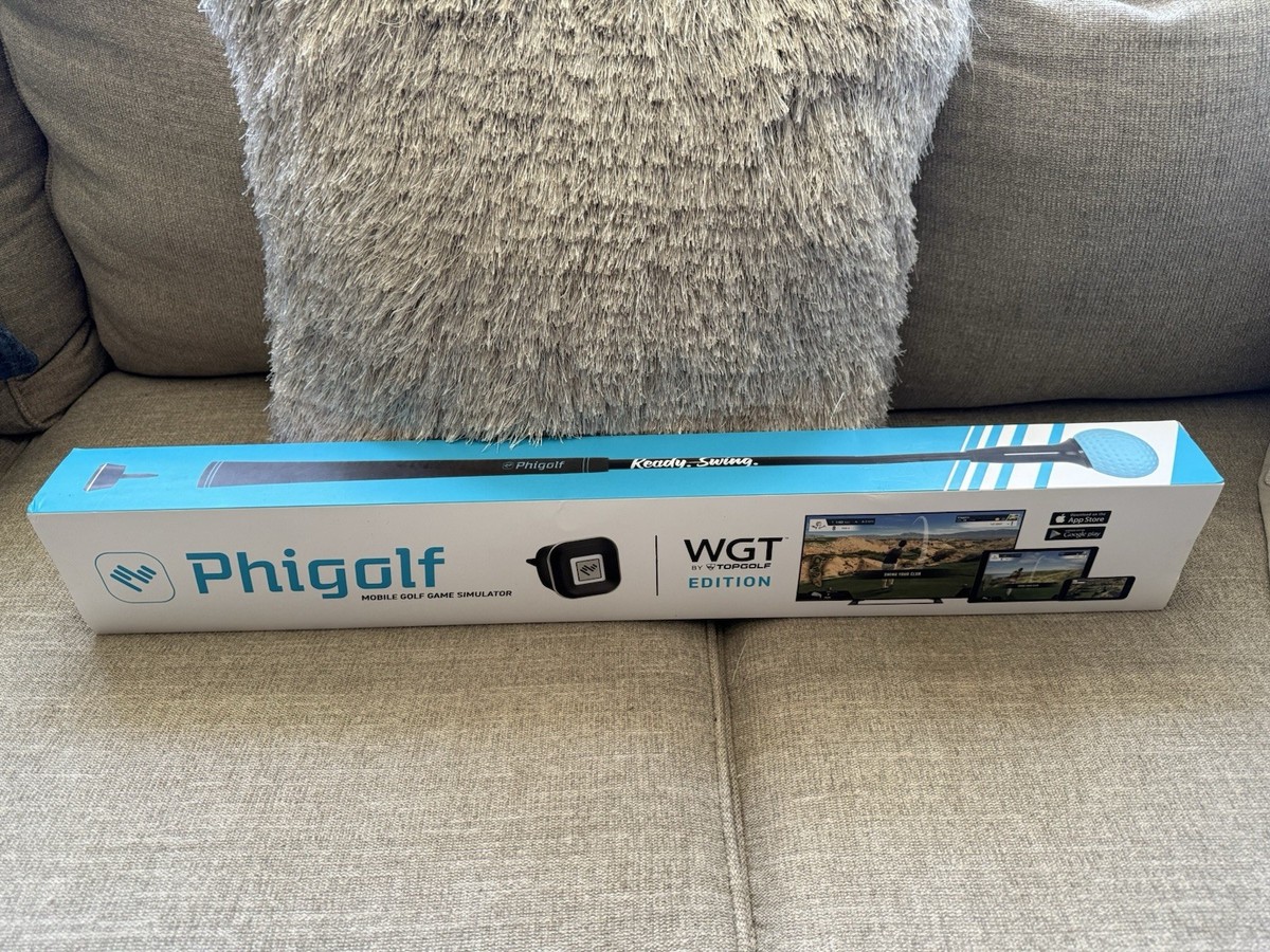 Phigolf WGT Edition Mobile and Home Smart Golf Game Simulator with