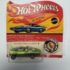 1968 Hot Wheels Redline Hairy Hauler Spectraflame Green Carded w/ Button Mattel