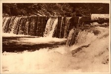 Cascada Baile Herculane Romania vintage postcard g768