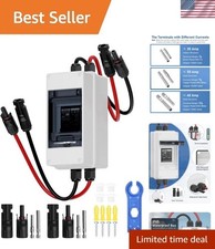 30 Amp DC 1000V Non-Polarized Circuit Breaker - Outdoor Disconnect Switch Box