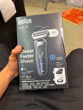 Electric Shaver Braun Series 7 4-in-1 Clean Charge S7 7187ps Razor Extra Head