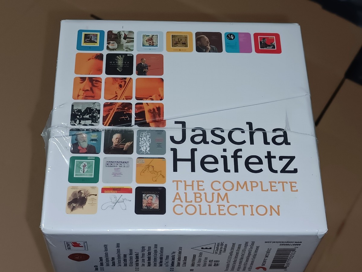 Jascha Heifetz コンプリートアルバムコレクション Amazon.co.jp: Jascha Heifetz =box=: ミュージック
