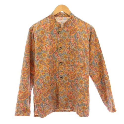Engineered Garments Shirt Orange XS Long Sleeve Cotton