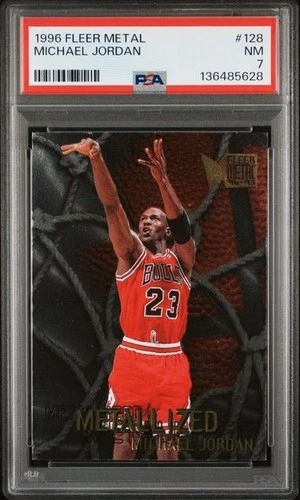 Jordan 1996 Fleer Jordan #128
