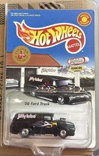 Hot Wheels 56 Ford Truck 1956 Jiffy Lube Black 26276 Rare Vhtf Sweet Hot Wheels 56 Ford Truck 1956 Jiffy Lube Black 26276 Rare Vhtf Sweet