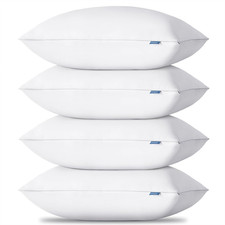 Soft Supportive Bed Pillows for Side and Back Sleepers, Oeko-Tex Certified down