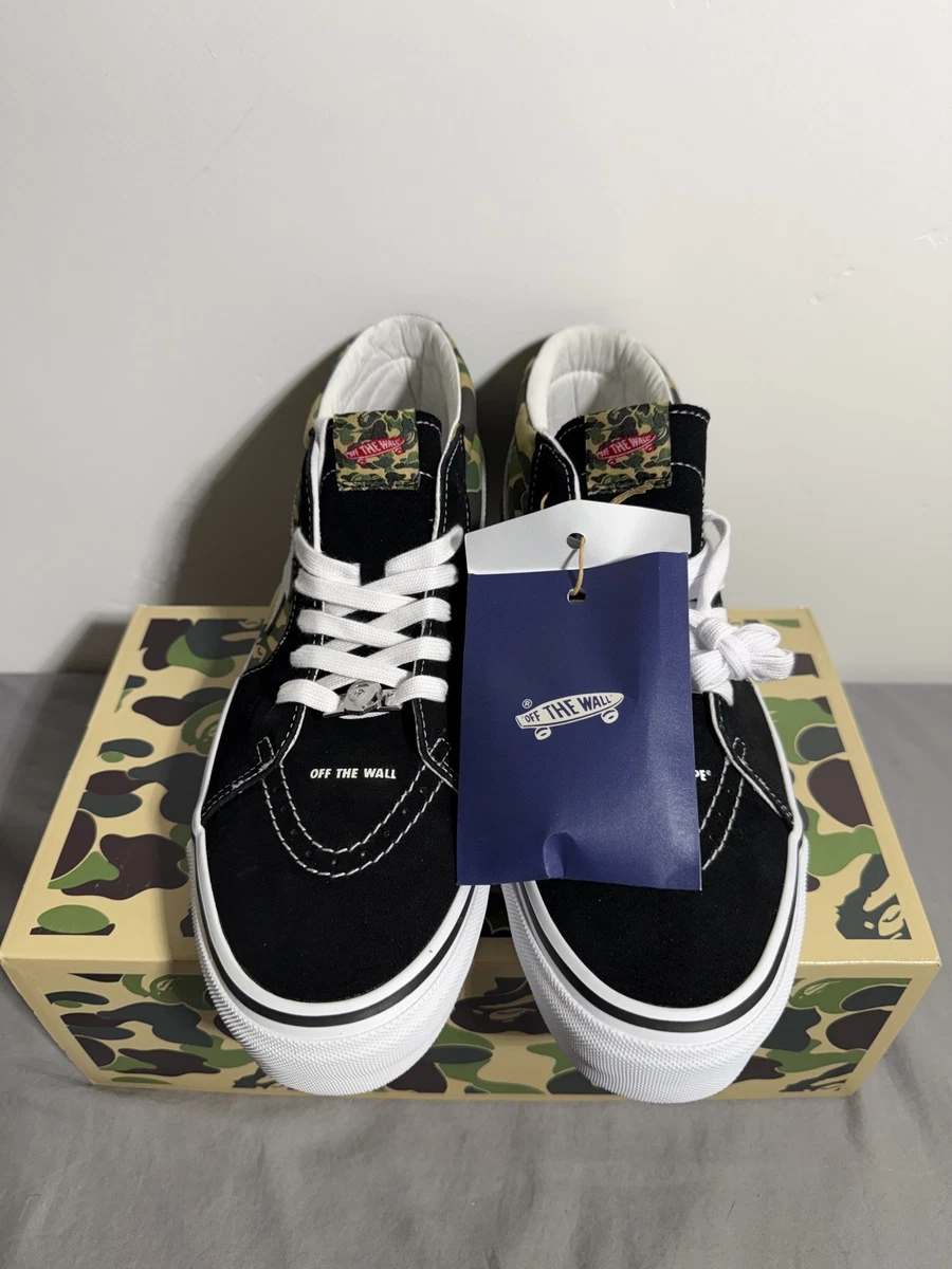 BAPE x Vans Sk8- 83 Mid ABC Camo for sale | eBay