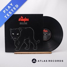 The Stranglers Feline Embossed Sleeve Townhouse LP Album Vinyl Record - VG+/VG+