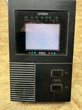 CITIZEN P822-1H LCD-TV Mini-Fernseher tragbar UHF/VHF Japan Vintage