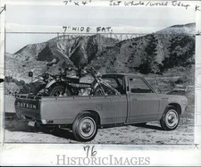1975 Press Photo Datsun "Long-bed" Model Pickup - pio29585