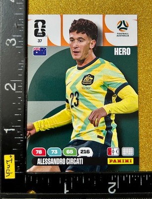 PANINI ADRENALYN XL FIFA WORLD CUP 2026, ALESSANDRO CIRCATI, AUSTRALIA, CARD#37