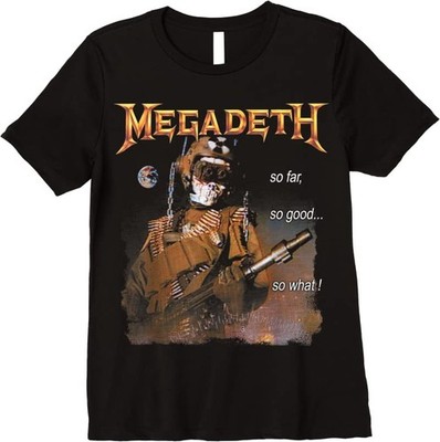Megadeth So Far So Good So What Nuclear T Shirts D2144