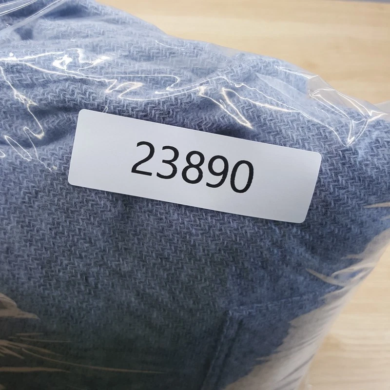 BLOOMINGDALES Jacket Mens XL Blue Gray Button Up Overshirt 100% Wool $248 - product detail image 8