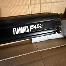 Fiamma F45S Awning 3m Black Box Royal Grey Awning DIS216 DISCOUNTED