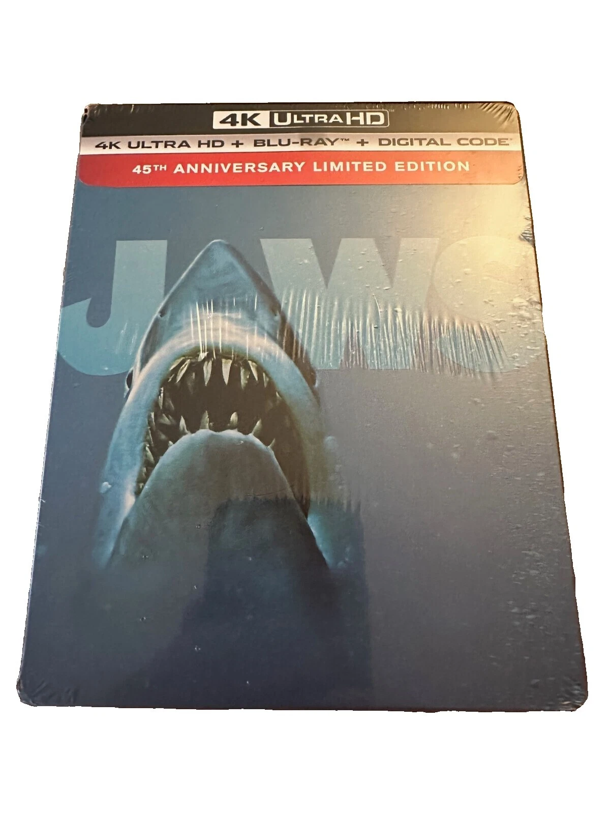 Jaws Steelbook DVDs & Blu-ray Discs