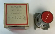 CUTLER HAMMER 10250T3213 ROTO-PUSH LATCH OPER. 2POS 