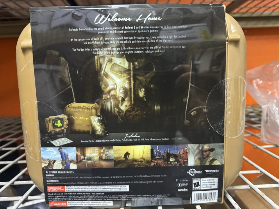 Fallout 4: Pip-Boy Edition (PC: Windows, 2015) Brand New & Sealed! - Image 2 of 2