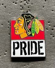 Chicago Blackhawks Pride NHL Hockey Pin