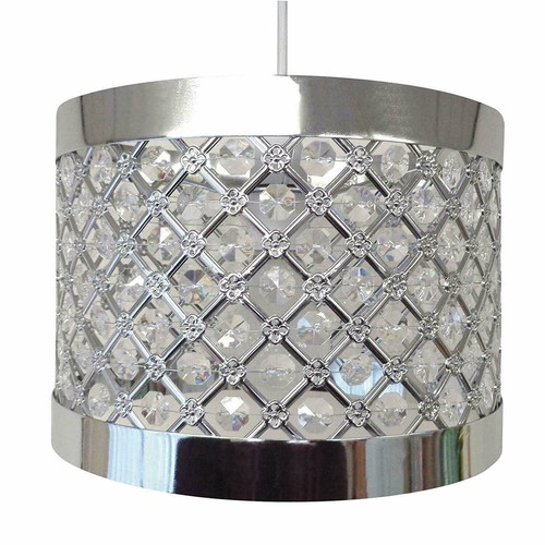 Modern Chandelier Acrylic Crystal Light Shades Droplet Ceiling Lampshade Pendant - Picture 6 of 32