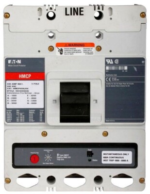 Eaton HMCP600Y6W Motor Circuit Protector (MCPs)