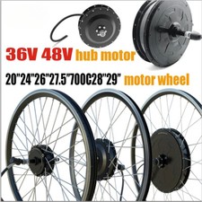 36V 48V 250W 350W 500W 1500W 2000W MTB Electric Bicycle Front Rear Motor Wheel