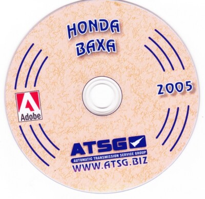 ATSG Honda BAXA, Prelude M6HA Automatic Transmission Rebuild Overhaul ...